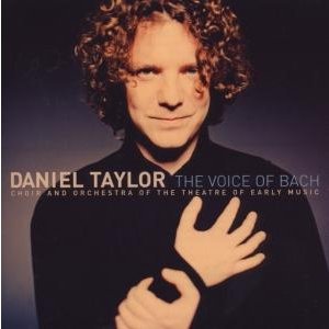 Cover for Daniel Taylor · Voice of Bach (CD) (2009)