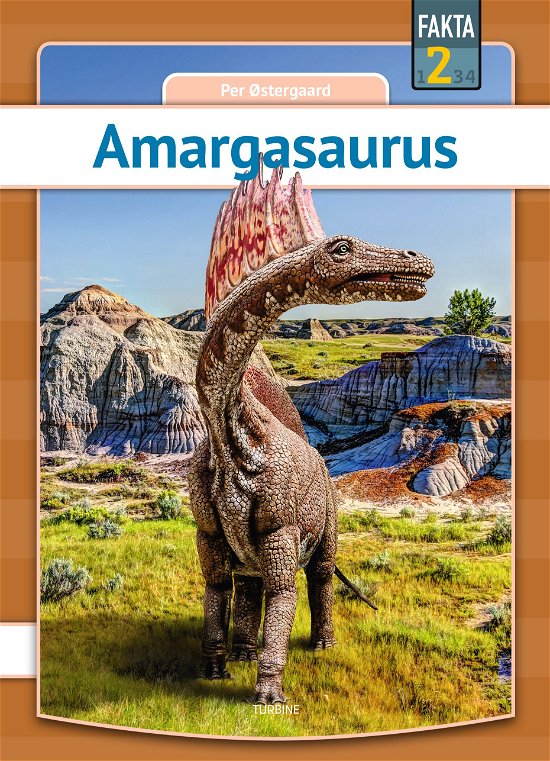 Cover for Per Østergaard · Fakta 2: Amargasaurus (Hardcover Book) [1º edição] (2024)