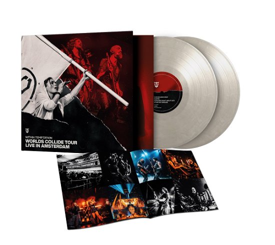 Within Temptation · Worlds Collide Tour - Live In Amsterdam (LP) [Limited White Marbled Vinyl edition] (2024)