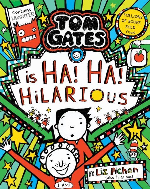 Cover for Liz Pichon · Tom Gates Ha! Ha! Hilarious HB - Tom Gates (Gebundenes Buch) (2024)