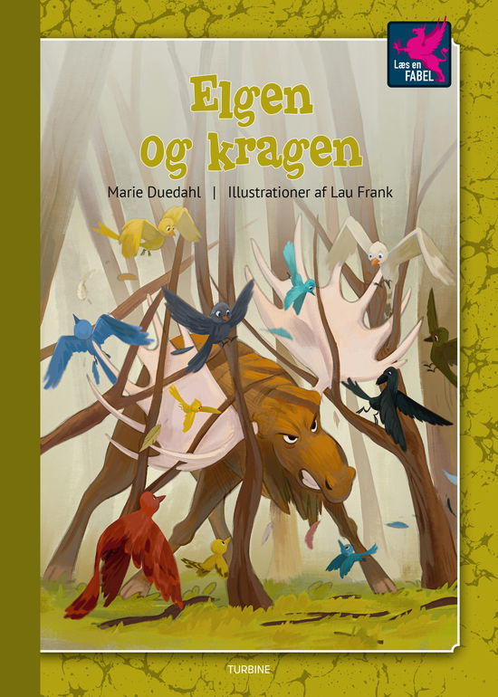 Cover for Marie Duedahl · Læs en FABEL: Elgen og kragen (Hardcover Book) [1. wydanie] (2025)