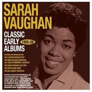 Cover for Sarah Vaughan · Classic Early Albums 1955-59 (CD) (2025)