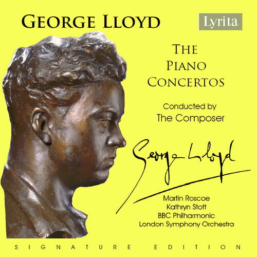 Cover for Martin Roscoe &amp; Kathryn Stott · George Lloyd: Piano Concertos (CD) (2024)