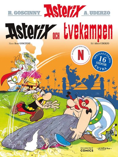 Cover for René Goscinny · Asterix och tvekampen - Specialutgåva (Gebundenes Buch) (2025)