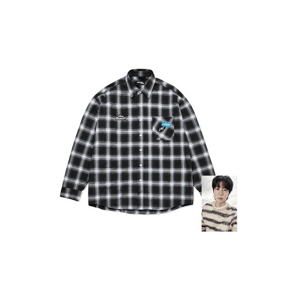 Cover for JIN (BTS) · RUNSEOKJIN Checkered shirt (Shirt) (2025)