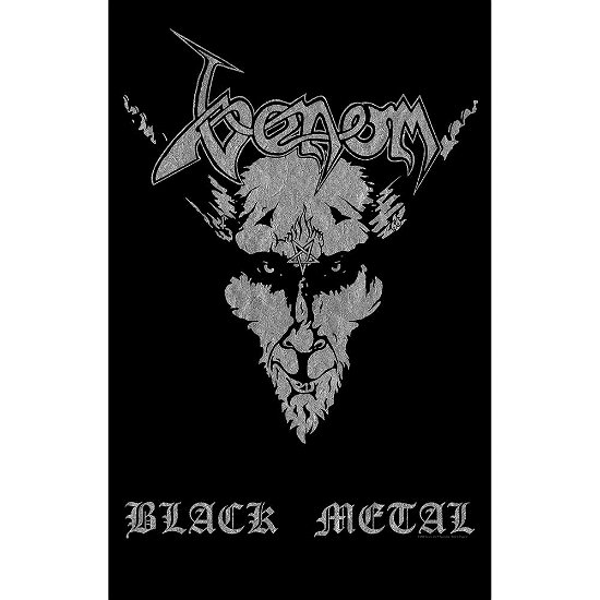Cover for Venom · Venom Textile Poster: Black Metal (Poster)