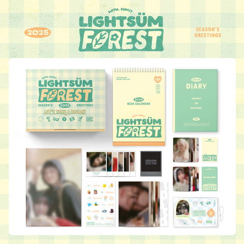 Cover for Lightsum · 2025 Season's Greetings - Lightsum Forest (MERCH) (2025)