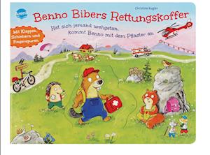 Cover for Christine Kugler · Benno Bibers Rettungskoffer. Hat sich jemand wehgetan, kommt Benno mit dem Pflaster an (Book) (2025)