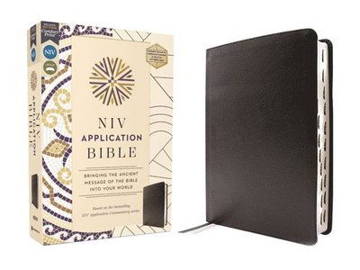 Cover for Zondervan · Niv Application Bible European Bonded L (Bog) (2025)