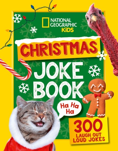 Cover for National Geographic Kids · Christmas Joke Book: 300 Laugh-out-Loud Jokes - National Geographic Kids (Paperback Book) (2024)