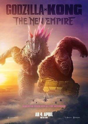 Cover for Godzilla x Kong: The New Empire (Blu-ray) (2024)