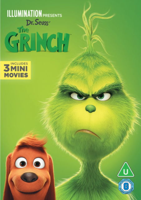 Cover for The Grinch 2019 DVD · The Grinch (2019) (Repack) (DVD) (2025)