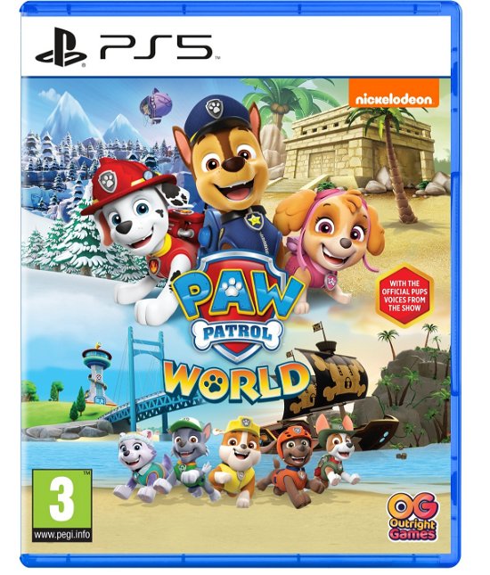 Cover for Bandai Namco Ent UK Ltd · Paw Patrol World (PS1) (2023)