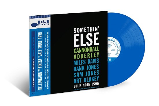 Cover for Cannonball Adderley · Somethin' else (LP) [Limited Indie Blue Vinyl edition] (2024)
