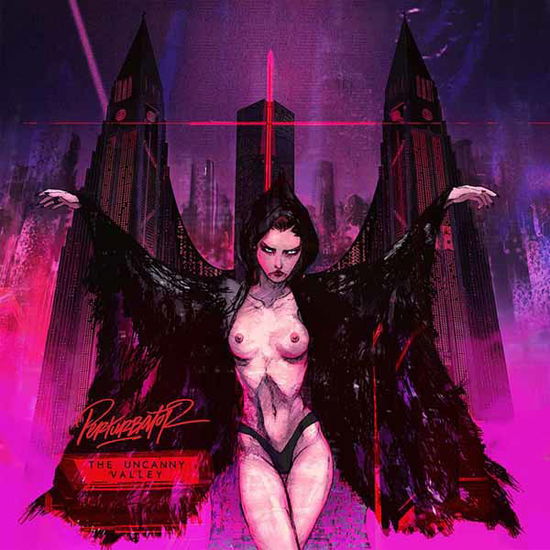 Cover for Perturbator · The Uncanny Valley (Frosted Clear Vinyl) (LP) (2024)