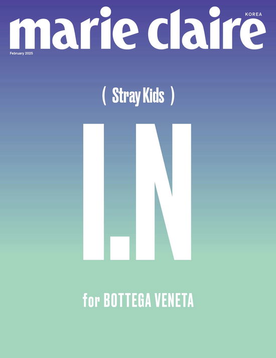 Cover for STRAY KIDS (I.N) · Marie Claire Korea February 2025 (Magazine) [A edition] (2025)