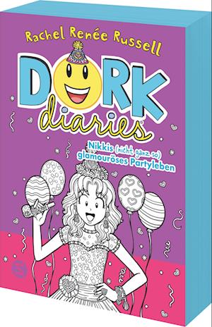 Cover for Rachel Renée Russell · DORK Diaries, Band 02: Nikkis (nicht ganz so) glamouröses Partyleben: Mit tollem Bonusmaterial für deine Party (Buch) (2024)