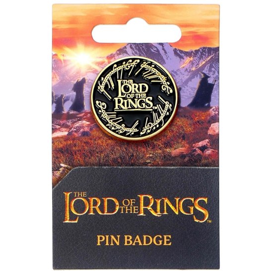 Cover for Lord of the Rings · Lord Of The Rings Logo Pinbadge (Badge) (2024)