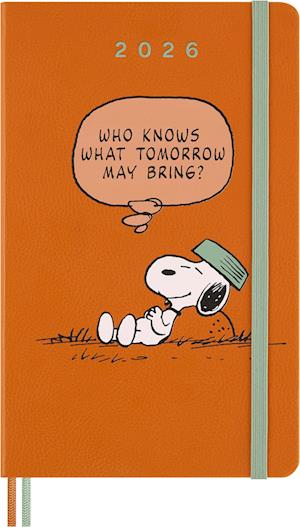 Cover for Moleskine · Moleskine Ltd. Ed. Peanuts 2026 12-Month Weekly Large Hardcover Notebook: Snoopy Tomorrow (N/A) (2025)