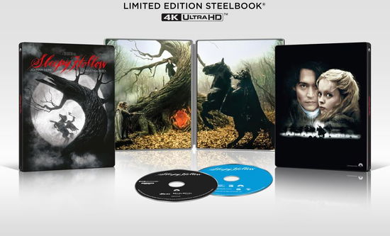 Cover for Sleepy Hollow (4K Ultra HD/BD) [Steelbook edition] (2024)