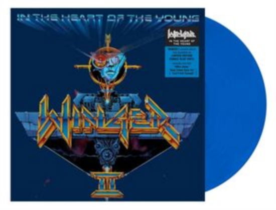 Cover for Winger · Winger Ii: In The Heart Of The Young (Cobalt Blue Vinyl) (LP) (2024)