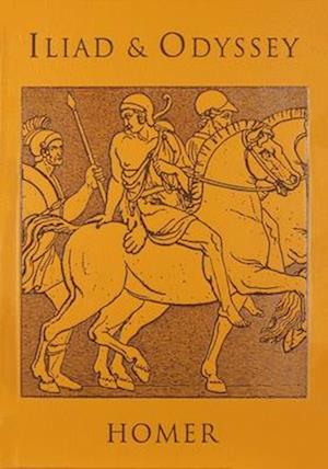 Cover for Homer · Iliad &amp; Odyssey - Leather-Bound Classics (Leather Book) (2026)