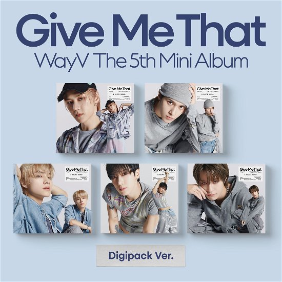 Cover for WAYV · Give Me That - 5th Mini Album (CD/Merch) [Random Digipack edition] (2024)