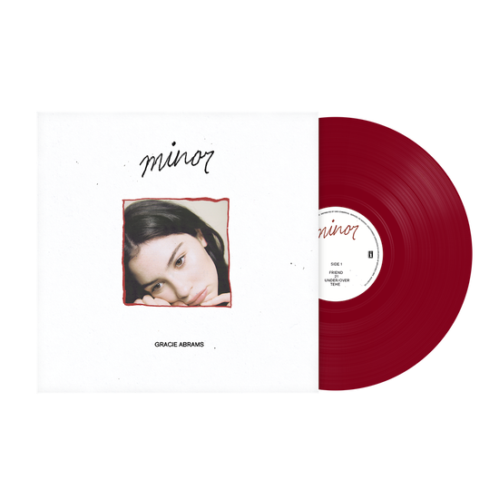 Cover for Gracie Abrams · Minor (LP) [5-Year Anniversary Red Vinyl edition] (2025)