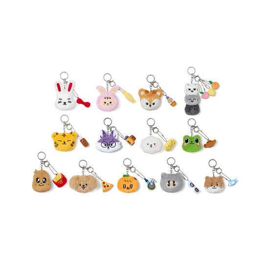 Cover for SEVENTEEN · Miniteen - Face Plush Keyring (Nøkkelring) [The8 edition] [THEpalee] (2025)