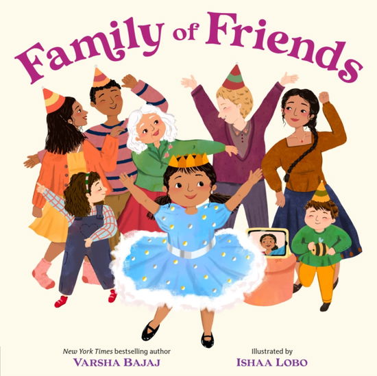 Cover for Varsha Bajaj · Family of Friends (Hardcover Book) (2025)