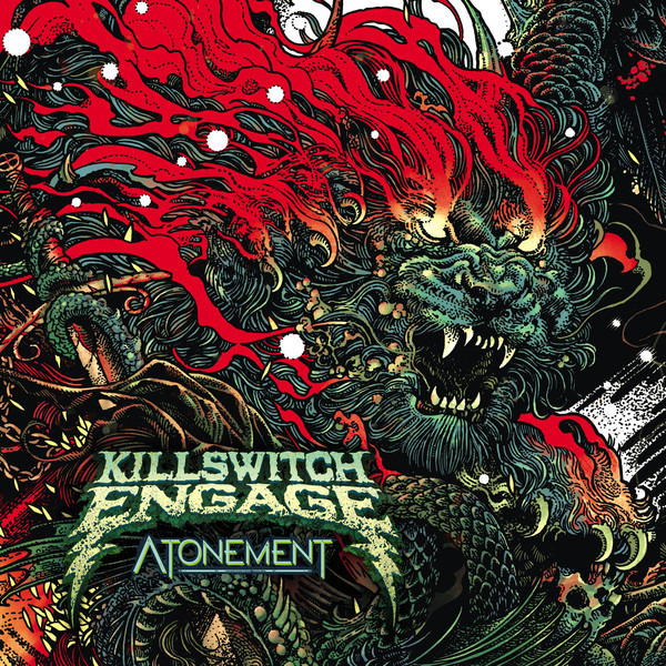 Cover for Killswitch Engage · Atonement (Red Ink Spots Ciolored Vinyl) (VINYL) (2019)