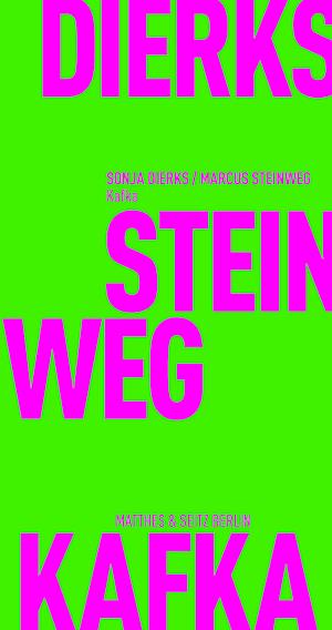 Cover for Marcus Steinweg · Kafka (Book) (2024)