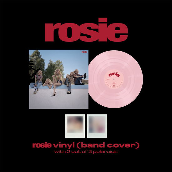 Cover for ROSE (BLACKPINK) · Rosie (LP) [Limited Band Cover / Pink Vinyl edition] (2025)