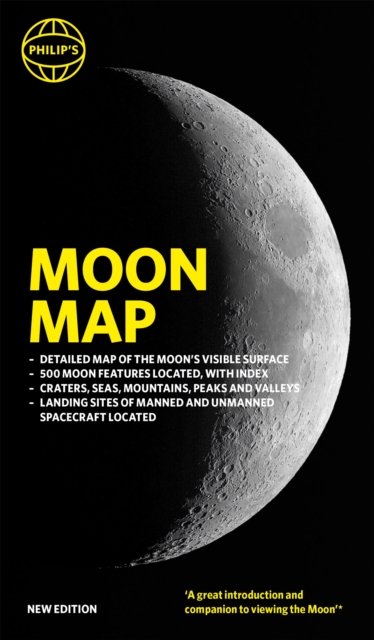 Cover for Philip's Maps · Philip's Moon Map (Map) (2022)