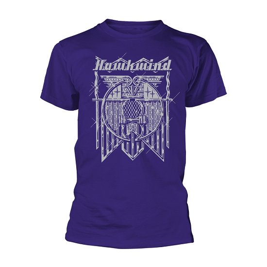 Cover for Hawkwind · Doremi Silver (Purple) (T-shirt) [size L] (2023)