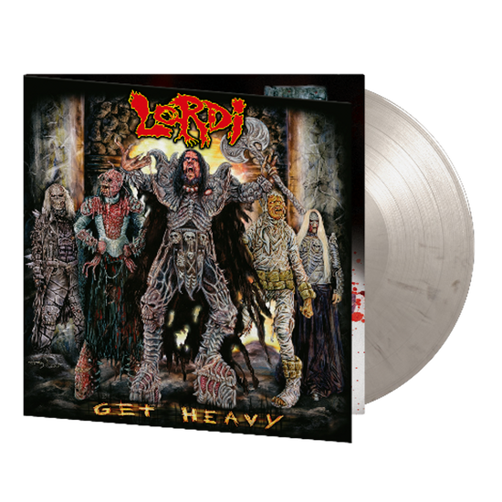 Cover for Lordi · Get Heavy (LP) [Black &amp; White Coloured edition] (2025)