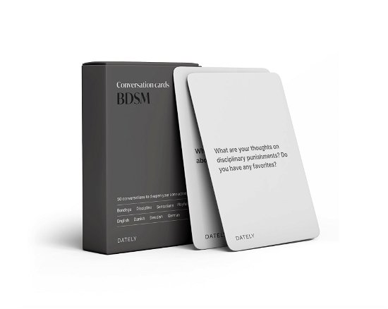 Cover for Dately · BDSM - Dately samtalekort (Tillbehör) [1:a utgåva] (2024)