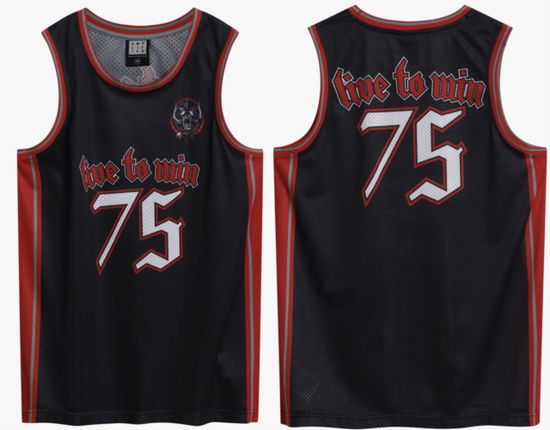 Cover for Motörhead · Motorhead Live To Win Black Basketball Jersey Xx Large (T-shirt) (2025)