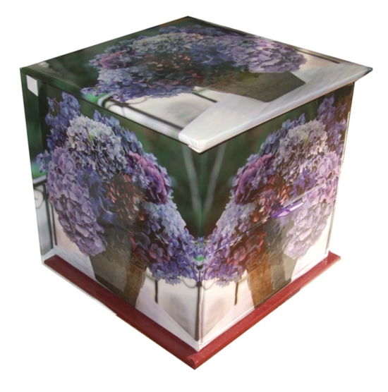 Cover for Peony Press · Hydrangea Memo Cube Plus Greeting Cards and Envelope: A Telephone Companion with 400-page Note Block, Plus 8 Gift Cards and Envelopes (Print) (2021)