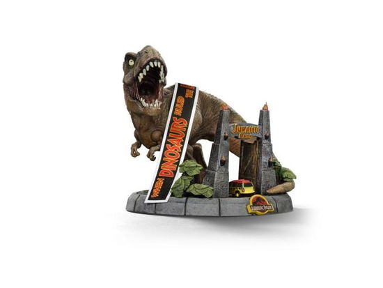 T-rex Illusion Deluxe - Statuette Minico 14.8cm - Jurassic Park - Merchandise -  - 0618231955169 - December 25, 2024