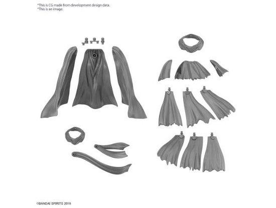 Cover for Bandai Hobby · #27 Option Parts Set 14 Multi Cloth 30 Minute Miss (MERCH) (2024)