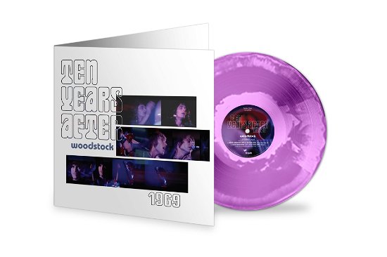Cover for Ten Years After · Woodstock 1969 (LP) [Purple &amp; White Tie Dye Vinyl edition] (2024)