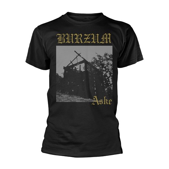 Cover for Burzum · Aske - Gold (T-shirt) [size S] (2021)