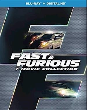 Cover for Fast &amp; Furious 7-movie Collect (Blu-ray) (2016)