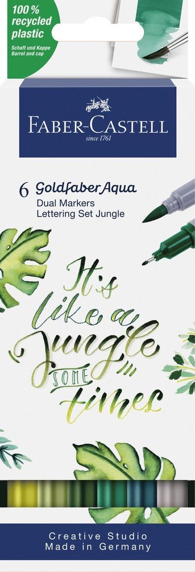 Cover for Faber · Gofa Aqua Dual Marker Lettering.jung (N/A)