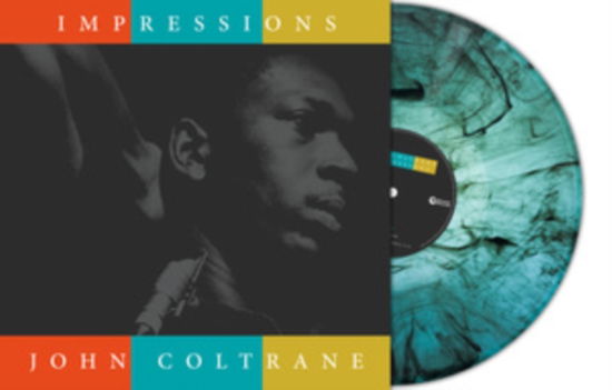 Cover for John Coltrane · Impressions (Turquoise Marble Vinyl) (LP) (2024)