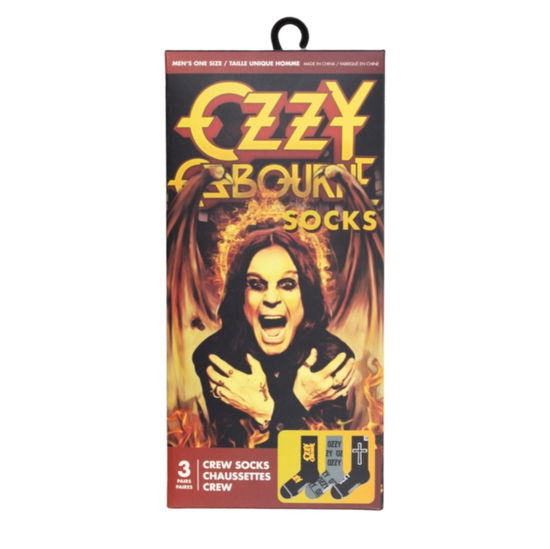 Cover for Ozzy Osbourne · Ozzy Osbourne Socks 3 Pack In Gift Box (One Size) (Socks) (2024)