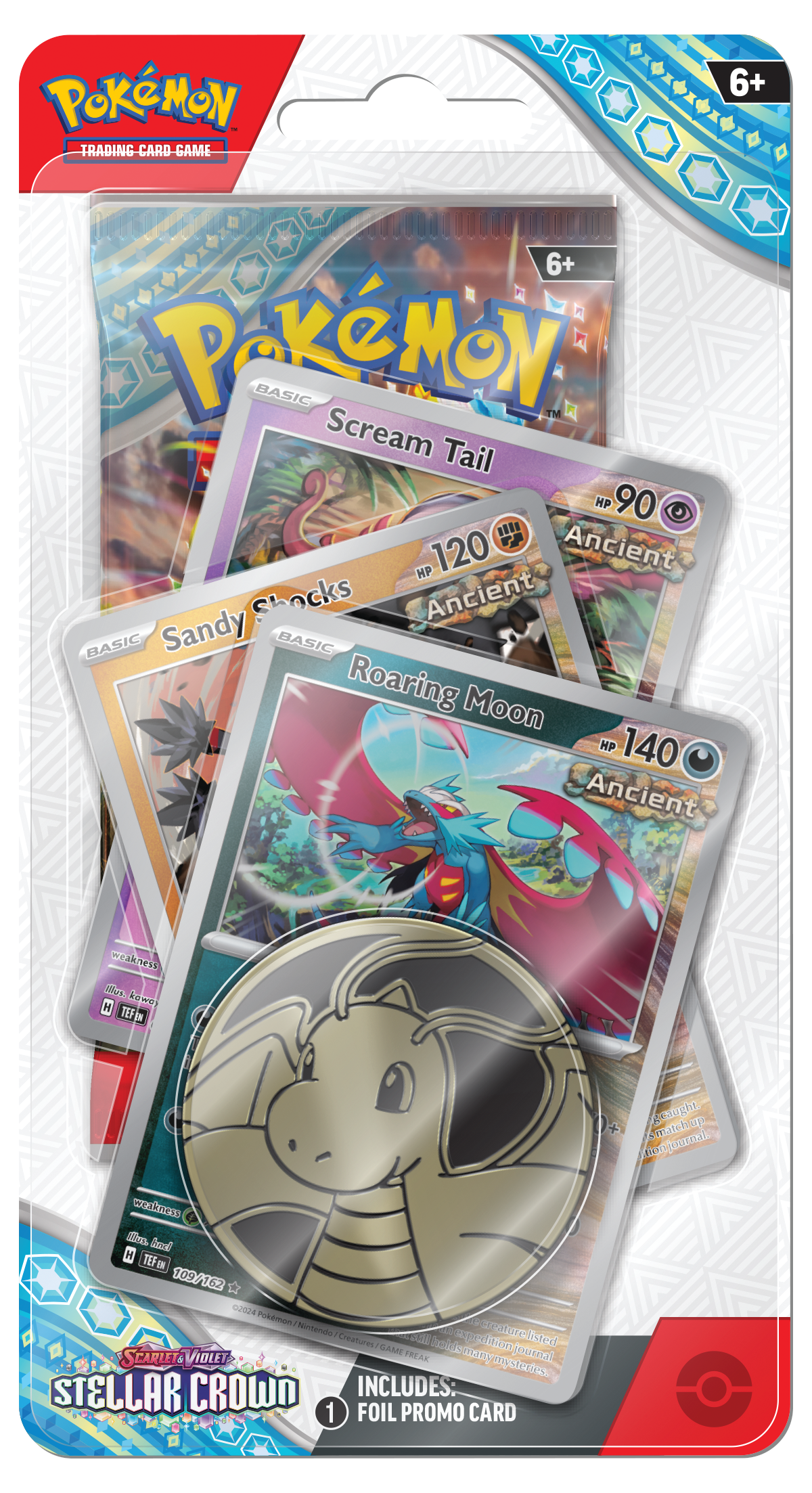 Cover for PokAÃÂ©mon · Pokémon TCG Scarlet &amp; Violet 07 Premium Checklane (Legetøj) (2024)