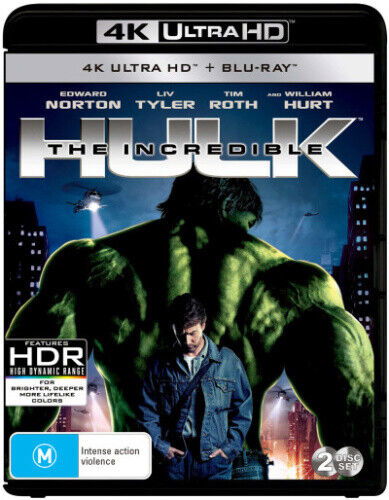 Cover for The Incredible Hulk (2008) (4K Ultra HD/BD) (2020)