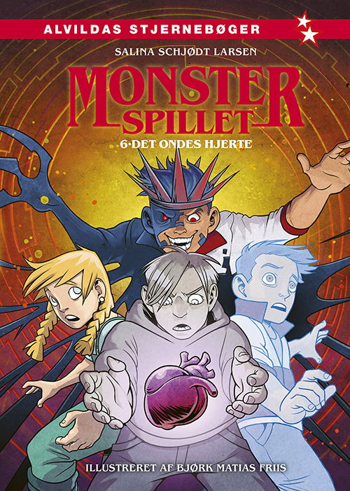 Cover for Salina Schjødt Larsen · Monsterspillet: Monsterspillet 6: Det Ondes Hjerte (Gebundesens Buch) [1. Ausgabe] (2025)